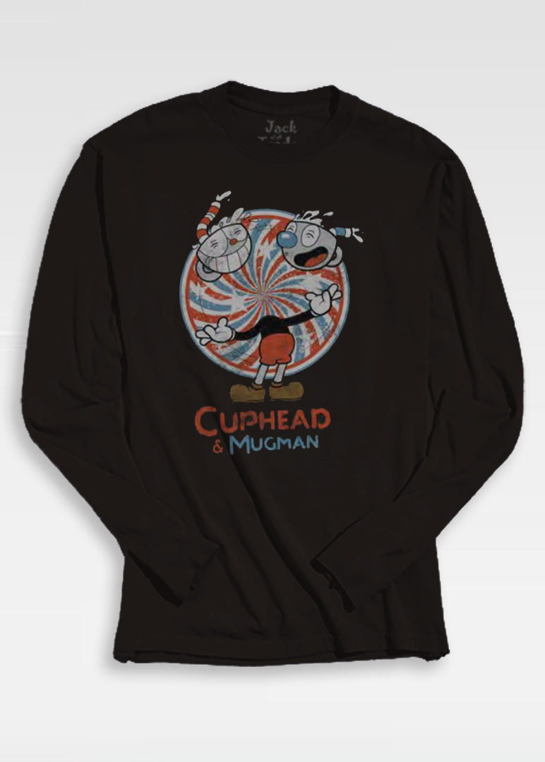 Cuphead & Mugman LS Long Sleeve Shirt