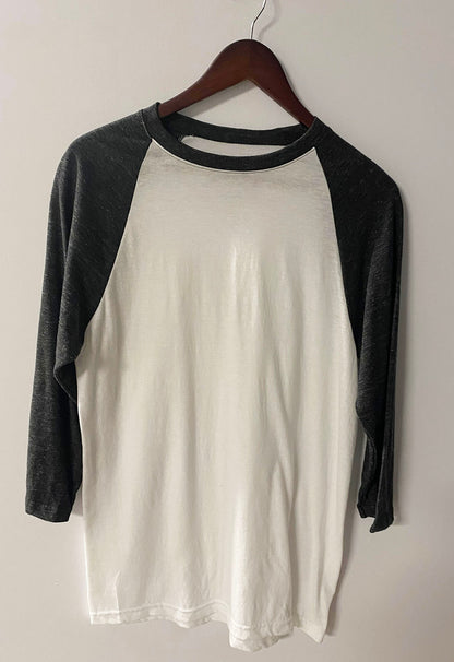 Triblend Crew Neck Raglan 3/4 Sleeve