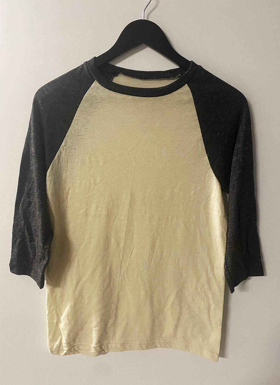 Triblend Crew Neck Raglan 3/4 Sleeve