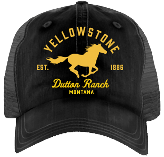 Yellowstone Horse Logo Cap