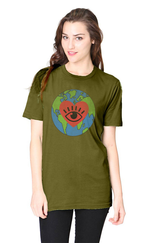 I LOVE EARTH Hemp Tee