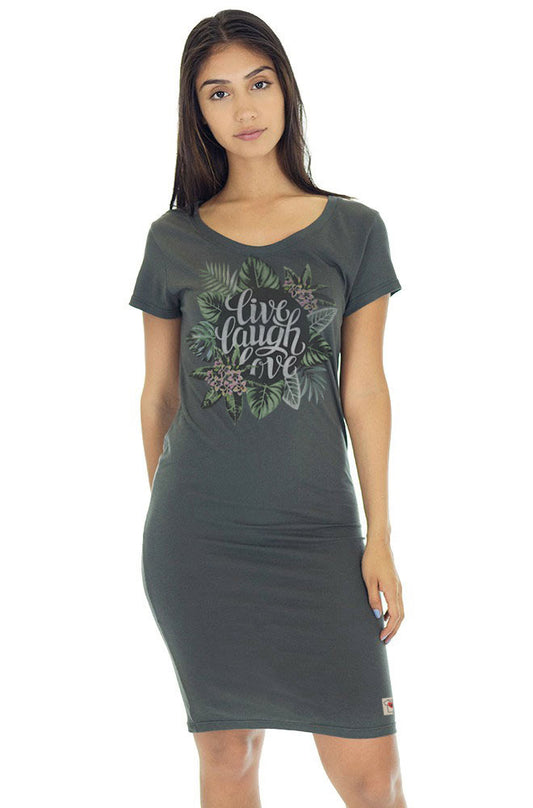 Live Laugh Love Tee Dress