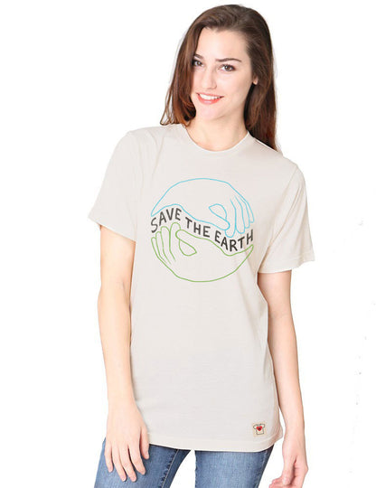 Save The Earth Bamboo Cotton Tee