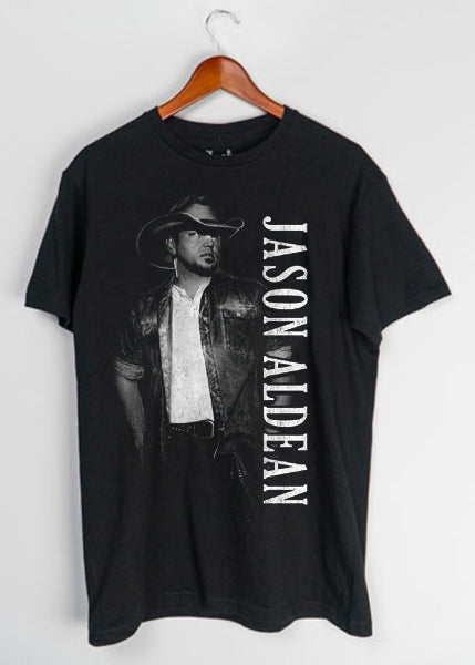 Jason Aldean Vert Portrait T-shirt