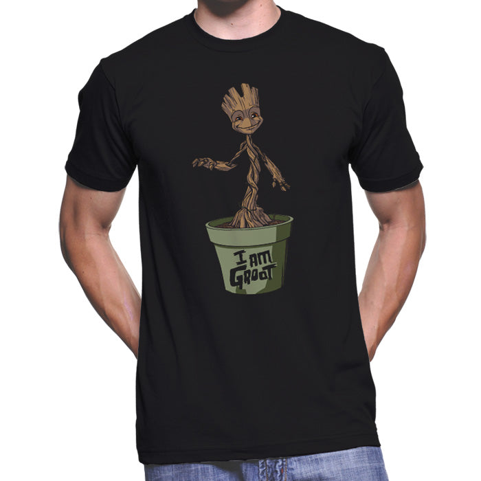 I Am Galaxy of T-Shirt Trades All Groot the Clothing Marvel Jack – Guardians Of